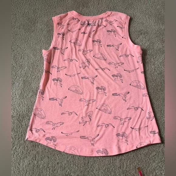 Oiselle Owl Muscle Tank in Peachy-Pink Sz XS - Picture 4 of 4